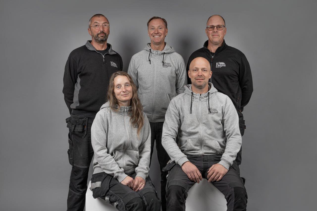 Fastighetsskötare gruppbild